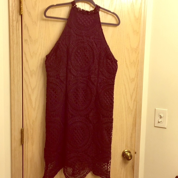 Dress / burgundy - Picture 1 of 2